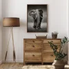 Walking Elephant Poster (21x29.7 cm (A4))