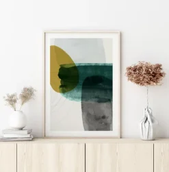 Watercolor Art No 3 Poster (21x29.7 cm (A4))