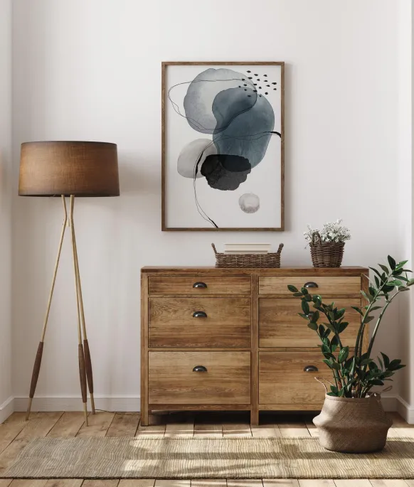 Watercolor Art No 17 Poster (21x29.7 cm (A4))