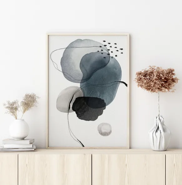 Watercolor Art No 17 Poster (21x29.7 cm (A4))