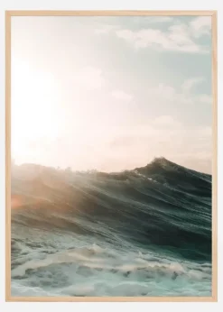 Waves Poster (21x29.7 cm (A4))