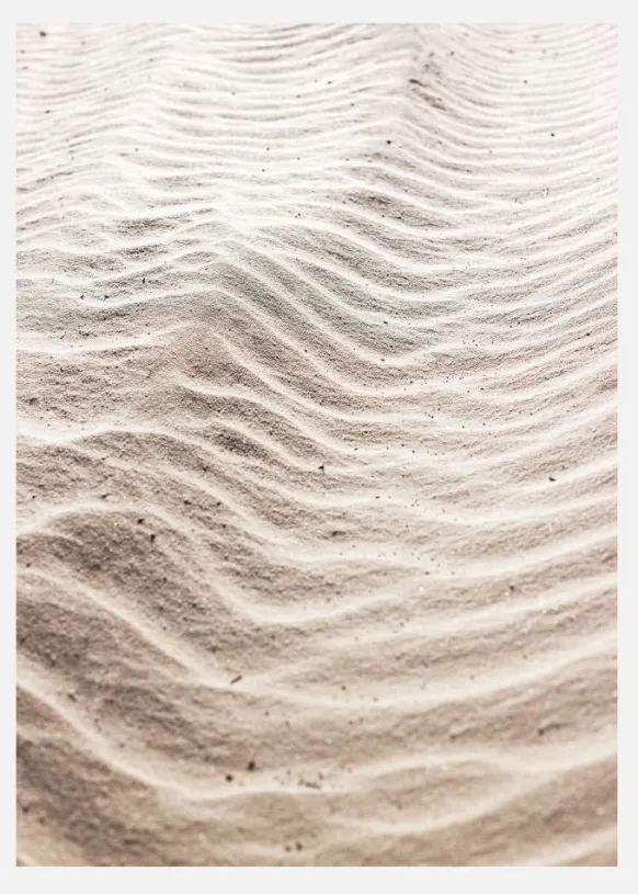Wavy Sand Canvastavla (30x40 cm)