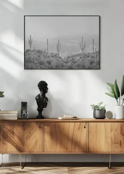 Western Cactus Poster (21x29.7 cm (A4))