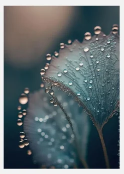 Wet Leafs Canvastavla (30x40 cm)