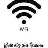 WIFI - Känn dig som hemma (21x29,7 cm (A4))