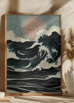 Wild Waves Poster (21x29.7 cm (A4))