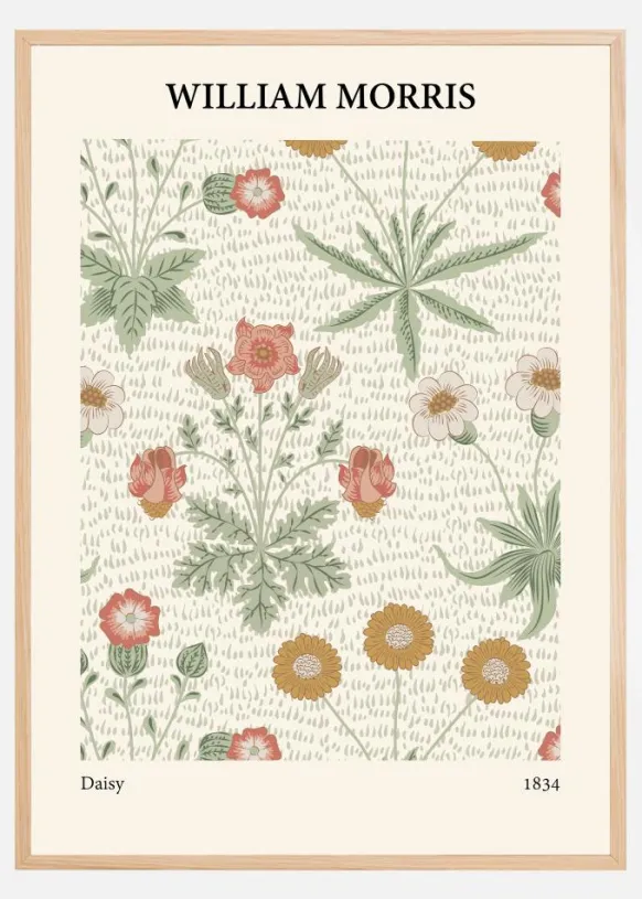 William Morris - Daisy 4 Poster (21x29.7 cm (A4))