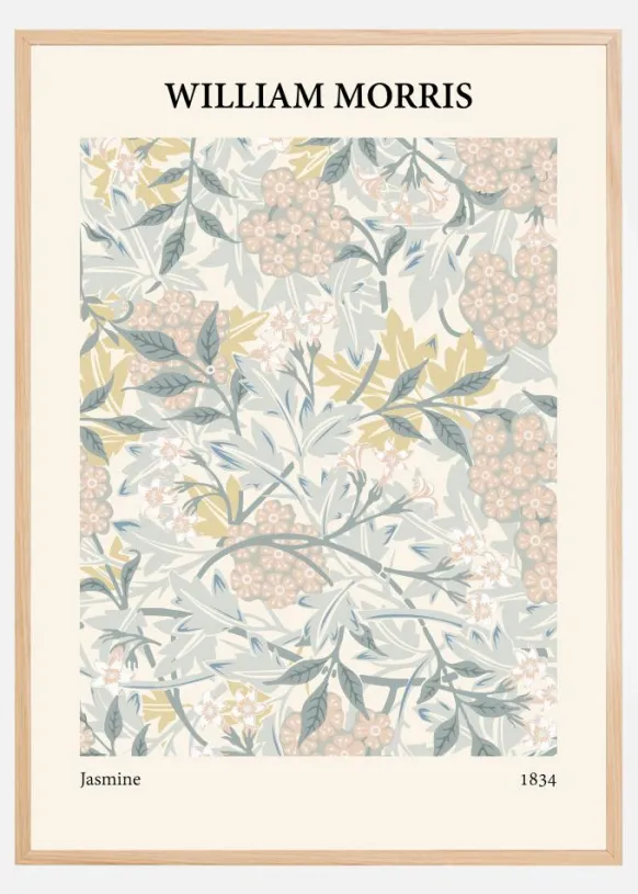 William Morris - Jasmine 5 Poster (21x29.7 cm (A4))