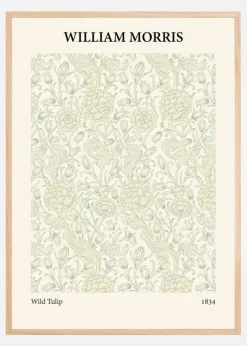 William Morris - Wild Tulip 4 Poster (21x29.7 cm (A4))