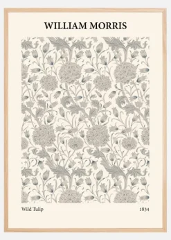 William Morris - Wild Tulip 2 Poster (21x29.7 cm (A4))