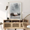 Winter Cabin Poster (21x29.7 cm (A4))