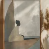 Woman On Boat Poster (21x29.7 cm (A4))