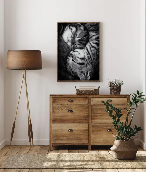 Yin And Yang Poster (21x29.7 cm (A4))