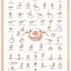 Yoga in Colour III Poster (21x29.7 cm (A4))