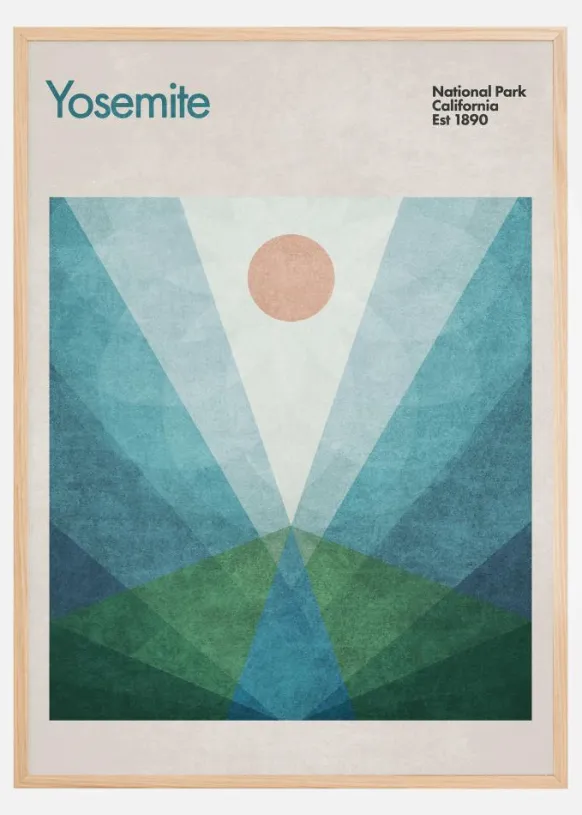 Yosemite Poster (21x29.7 cm (A4))