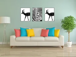 Zebra Poster (21x29.7 cm (A4))