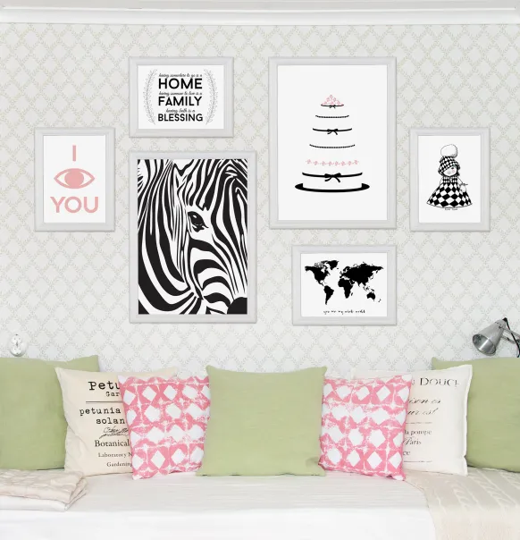 Zebra Poster (21x29.7 cm (A4))